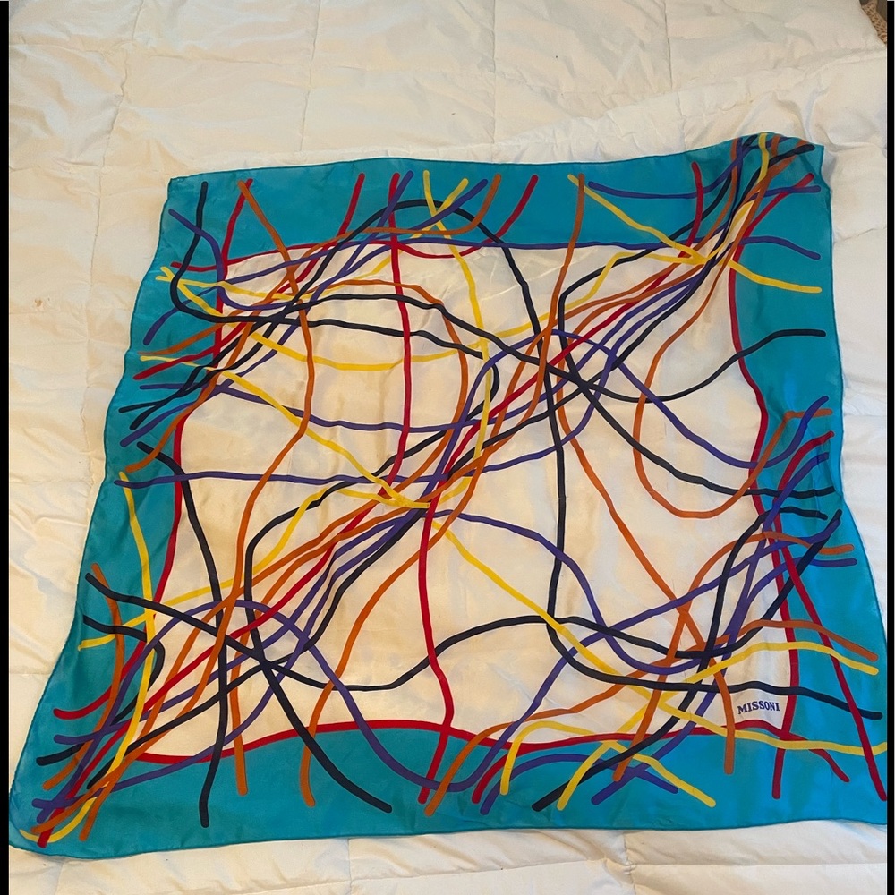 Missoni Colorful  Silk Scarf
